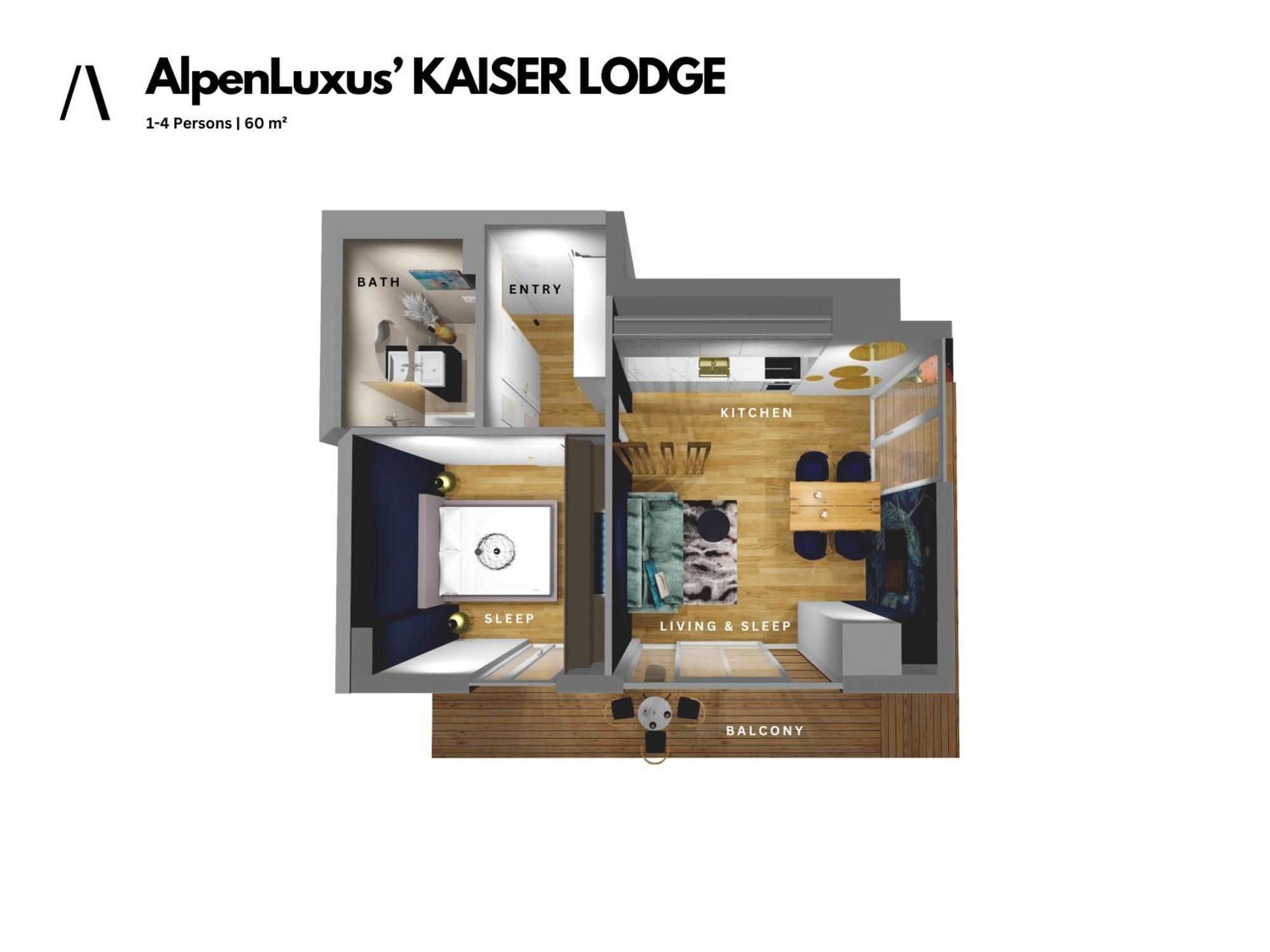 Kaiser Lodge - Rooftop Pool & Underground Car Park By Alpenluxus Appartements Vienna Luaran gambar